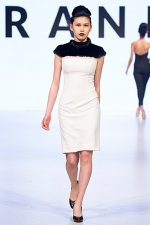 GRANDI Vancouver Fashion Week black white dress